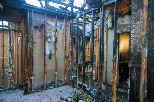 Professional Soot Cleanup technician working in Fillmore, CA